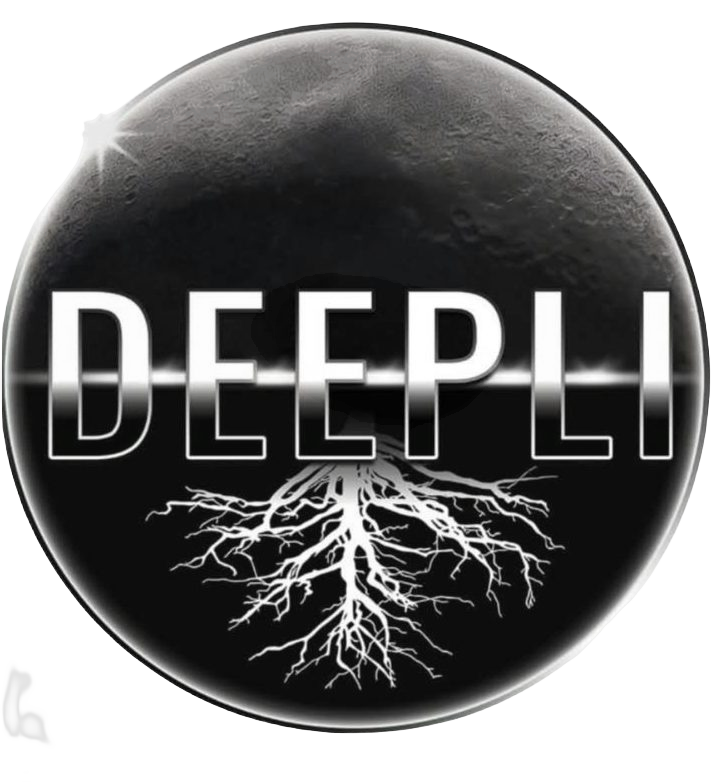 DEEPLI Retirer entièrement le fond du logo DEEPLI en conservant le logo lui-même, ses formes, son texte et ses couleurs, avec une transparence propre autour du logo.